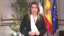 Susana Díaz avisa de la "amenaza" de una "regresión histórica" en Andalucía