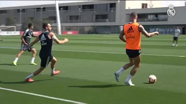 El Real Madrid sigue preparando su partido contra el Girona