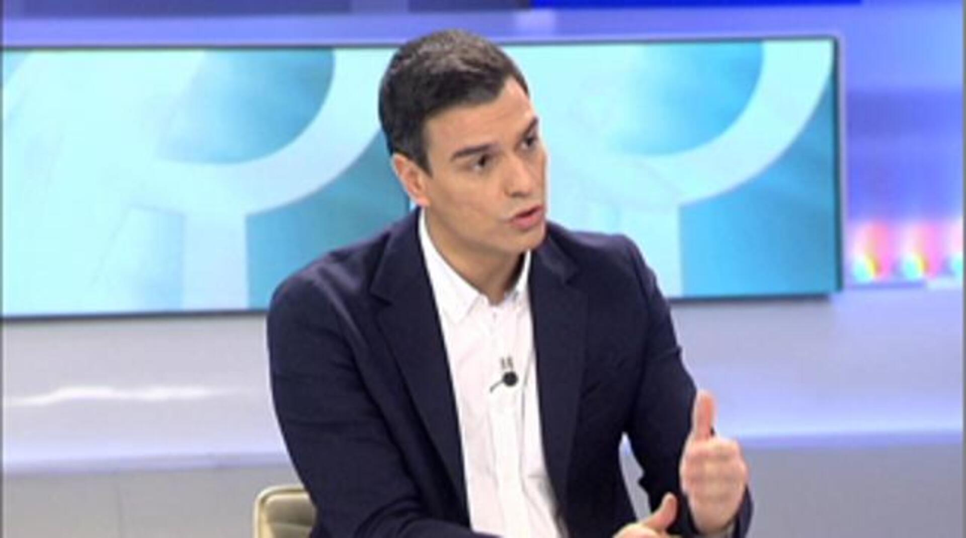 Pedro Sánchez, secretario general del PSOE