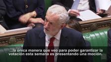 Corbyn anuncia una moción de censura para reprobar a May