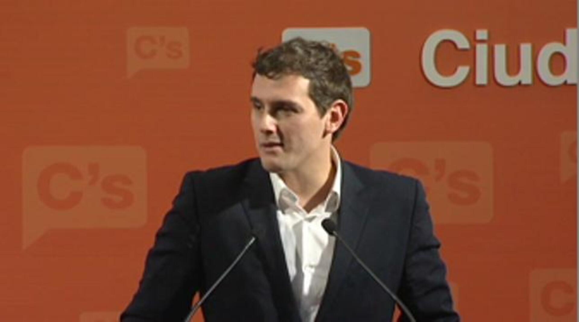Albert Rivera, presidente de Ciudadanos