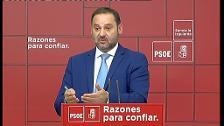 Abalos: "El Gobierno de Pedro Sánchez tiene como objetivo agotar la legislatura"