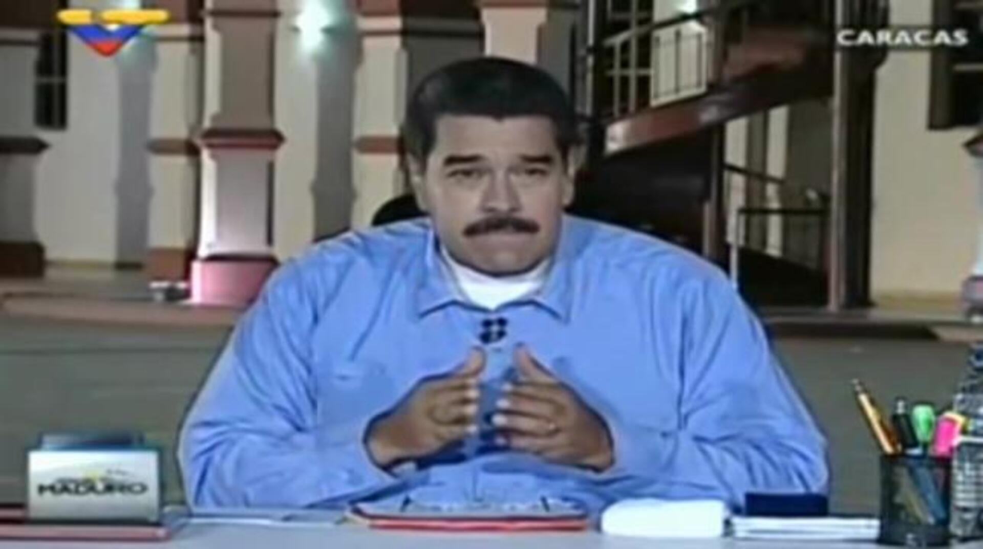 Maduro, en su programa de televisión