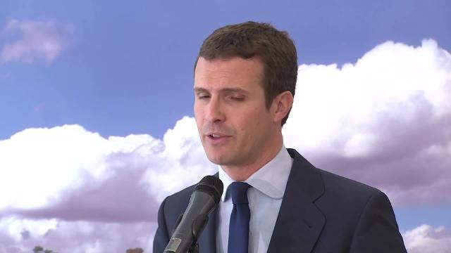 Casado: &quot;Hoy comienza el cambio que llegará a España&quot;