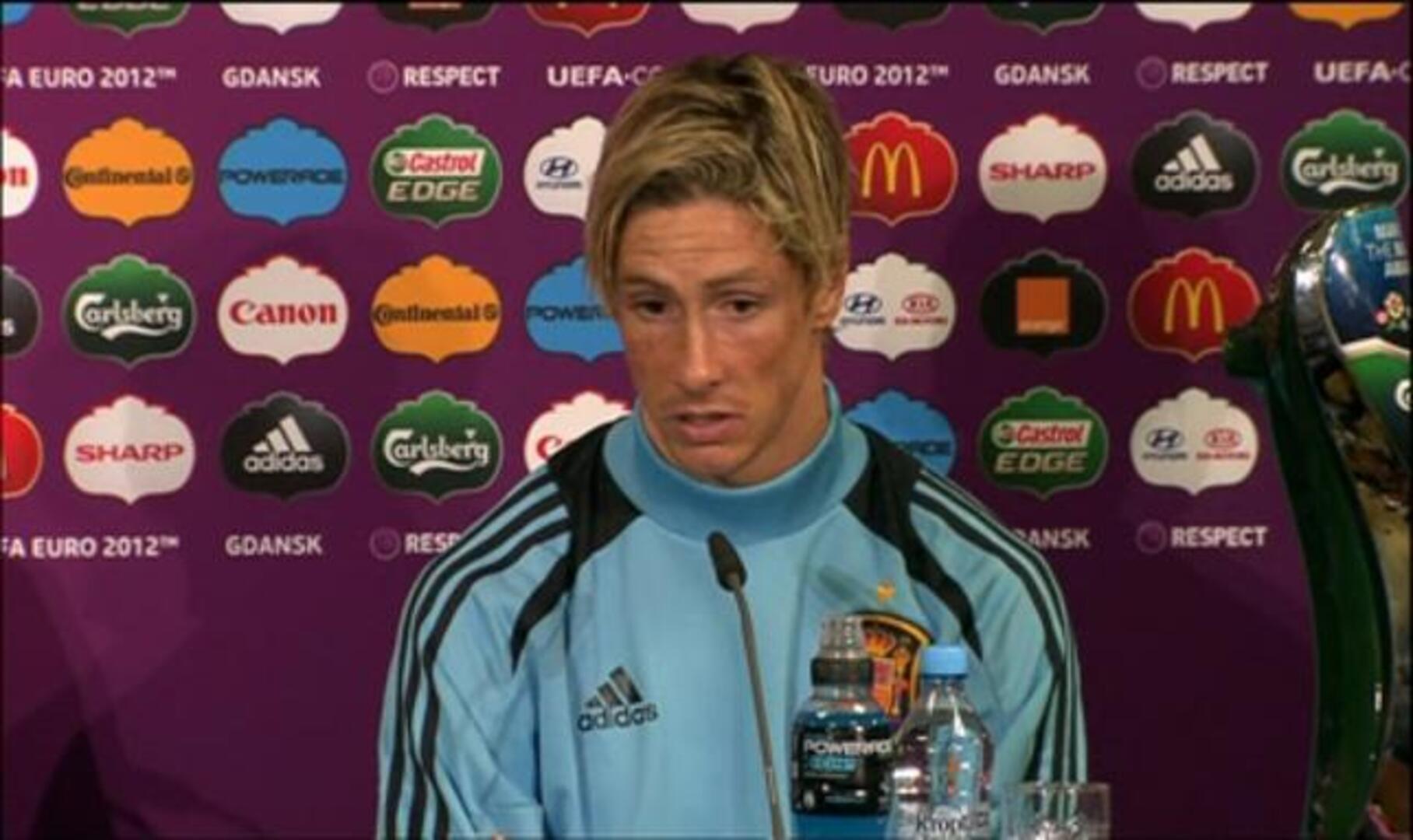 Fernando Torres: «Es bueno que haya funcionado bien jugar con un nueve»