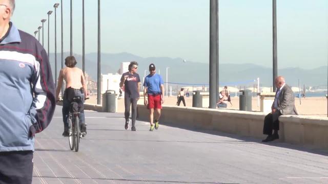 Turistas en Santiago de Compostela
