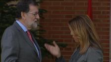 Rajoy recibe a Susana Díaz en La Moncloa