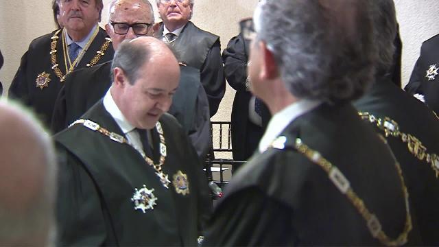 Toma de posesión de Celso Rodríguez como presidente del TSJM