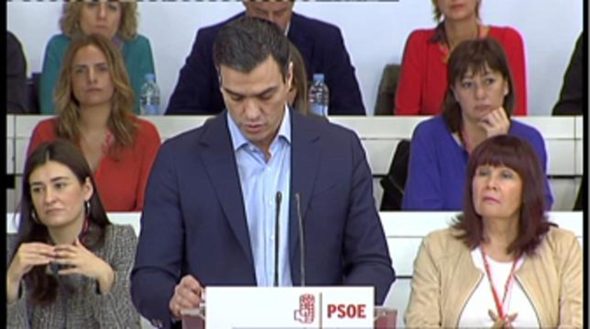 Susana Díaz a su llegada al Comité Federal