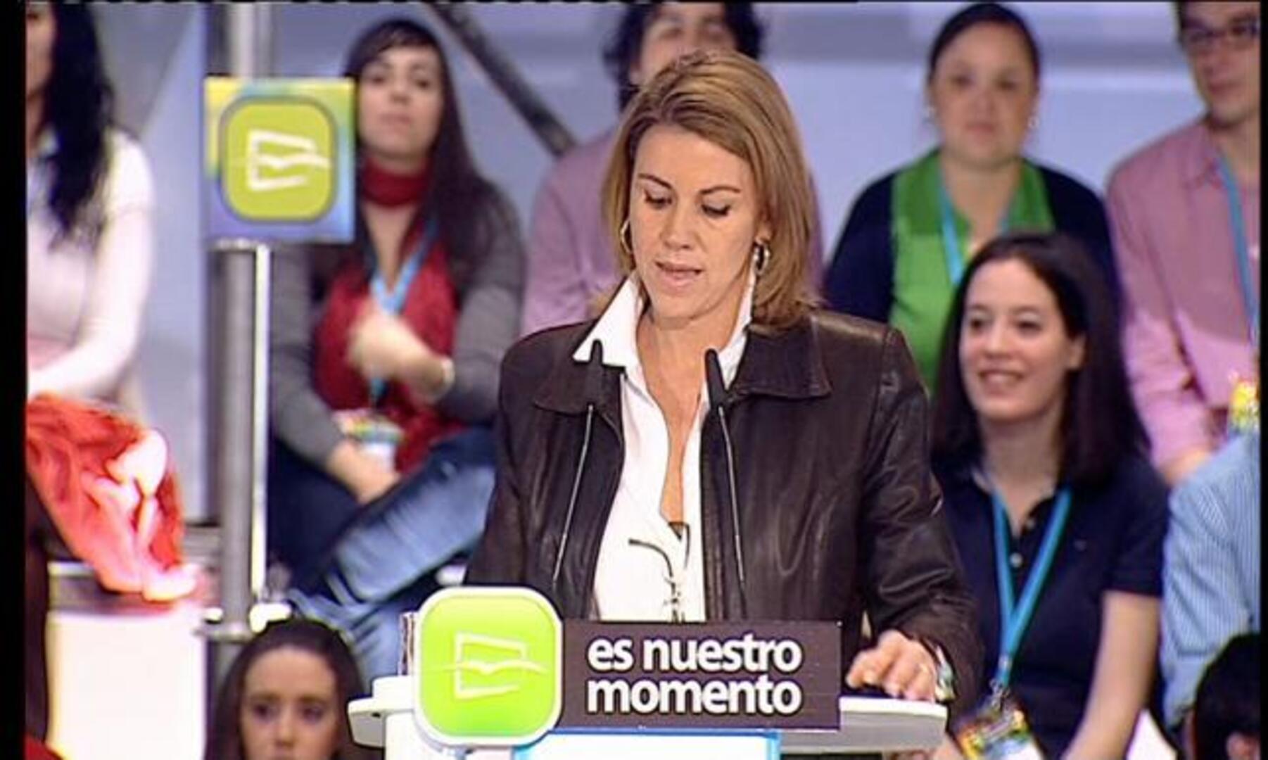 Cospedal acusa al PSOE de embarcarse en una campaña de «engaños» liderada por Zapatero