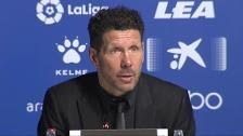 Simeone: "Me gusta la capacidad de reinventarse del equipo"