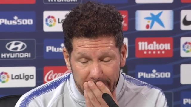 Simeone no &#039;entra&#039; en la crisis en la Casa Blanca: &quot;Pensamos en nosotros y en mejorar&quot;