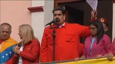 Maduro rompe relaciones diplomáticas con EEUU: "Basta de intervencionismo, aquí hay dignidad, carajo"