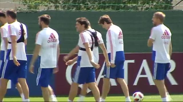 Rusia se entrena a dos días de su &#039;final&#039; contra España