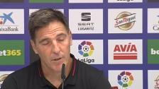 Berizzo: "En cuanto a juego y fluidez de pelota no fue nuestro partido más redondo"