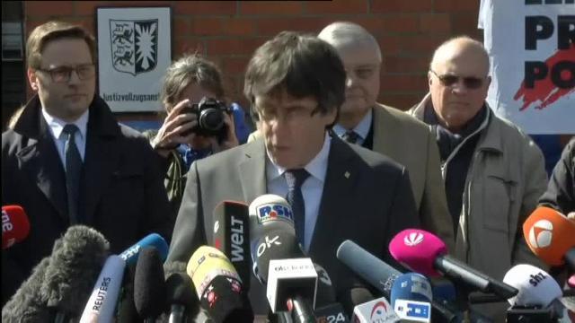 Puigdemont abandona la prisión de Neumünster