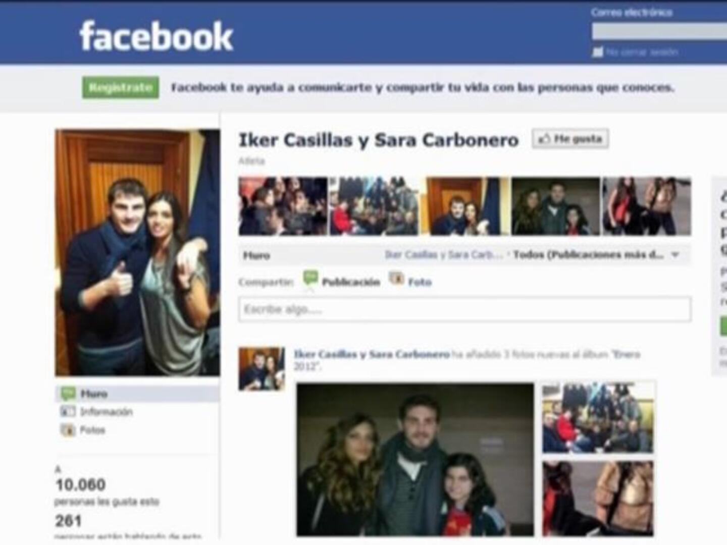 Íker Casillas felicita a Sara Carbonero por sus 28 años con una foto de su infancia