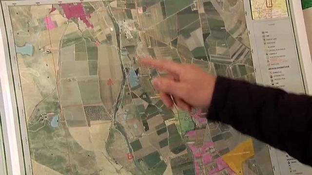 Continúa la búsqueda de un guardia civil arrastrado por una riada en Guillena