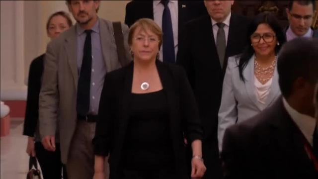 Bachelet emplaza en Venezuela a que gobierno y oposición retomen las negociaciones