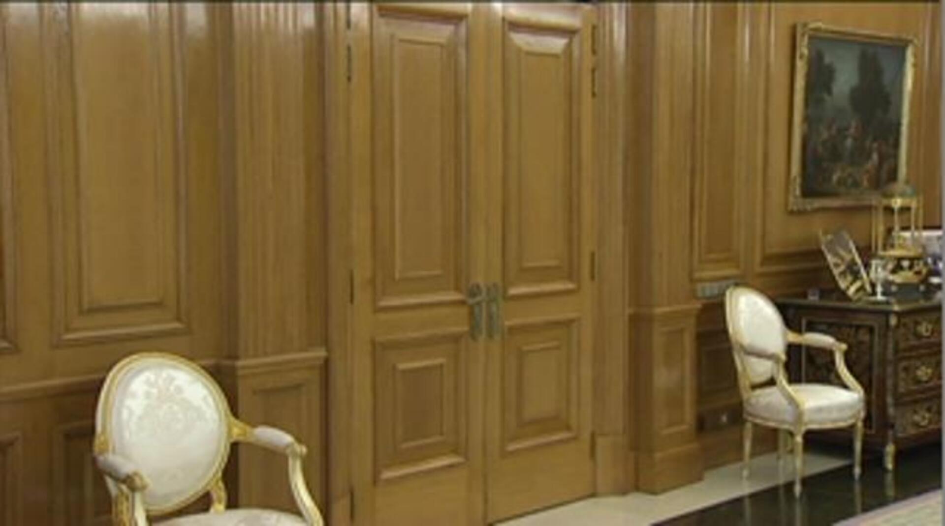 Don Felipe recibe a Patxi López en el Palacio de la Zarzuela