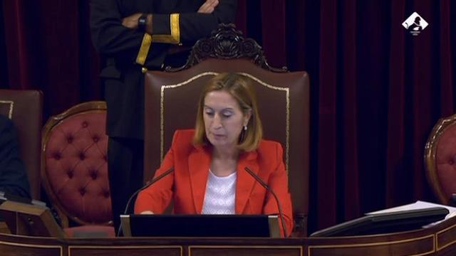 Rafael Catalá esta tarde en el Congreso de los Diputados