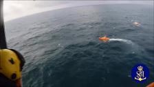 Tres muertos y un desaparecido en el naufragio de un pesquero frente a la costa de Finisterre