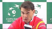 Nadal: "No he sentido nada de la lesión"