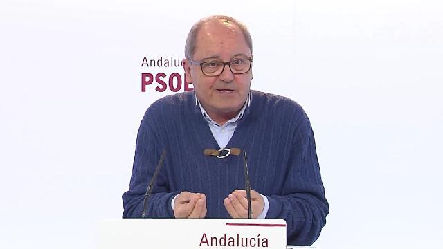 La presidenta andaluza, Susana Díaz, este lunes en el palacio de San Telmo