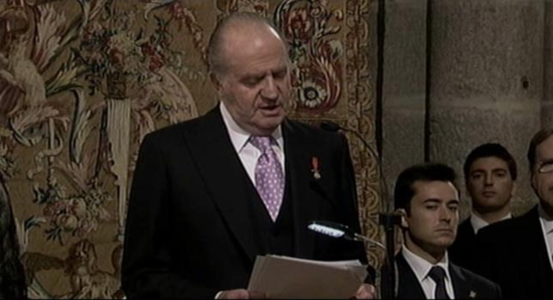 El Rey: «Señor Santiago, ilumina a nuestros políticos»