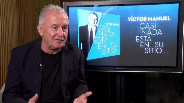 Víctor Manuel regresa con &#039;Casi nada está en su sitio&#039;