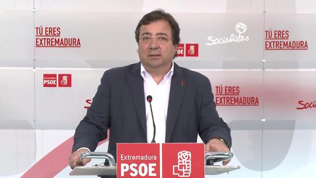Guillermo Fernández Vara apoyó a Susana Díaz durante su campaña