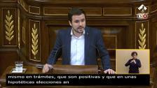 Garzón pide al Gobierno que siga la legislatura aunque tumben los PGE