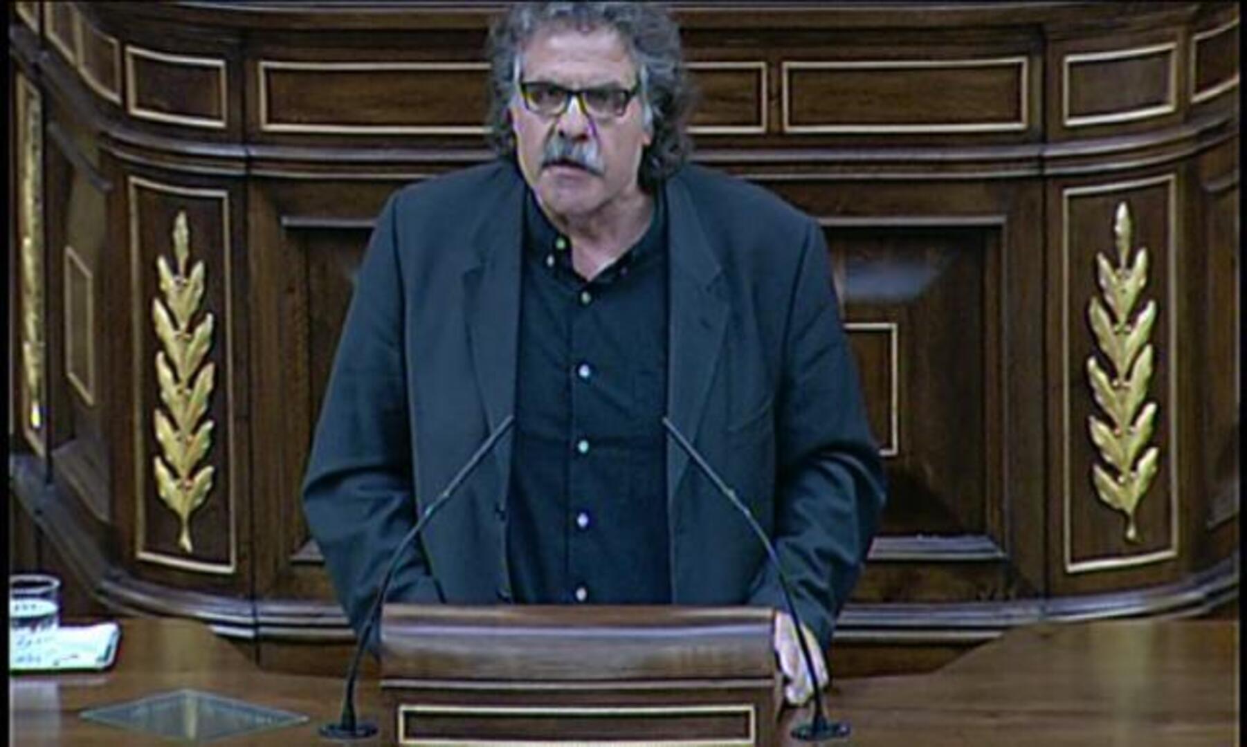 El diputado catalán Tardà aprovecha la tribuna para reclamar libertad para Otegi
