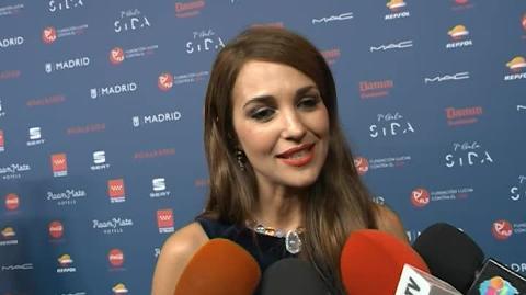 Paula Echevarría, en la VII edición de la Gala del Sida