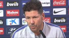 Diego Pablo Simeone: "Son partidos de emociones, de hombres y de gente con mucha personalidad"