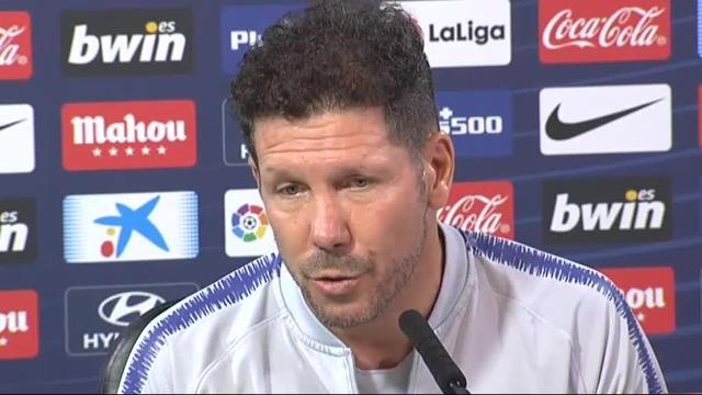 Diego Pablo Simeone: &quot;Son partidos de emociones, de hombres y de gente con mucha personalidad&quot;
