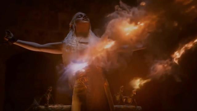 Daenerys Targaryen, a lomos de Drogo