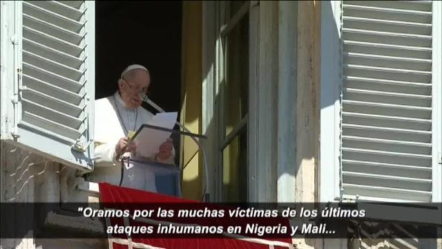 El papa Francisco pide una oración a sus fieles por los últimos ataques de Nigeria y Mali