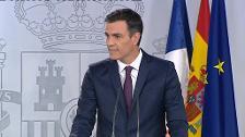 Buena sintonía entre Macron y Sánchez con el anuncio de la entrega a España de material de ETA