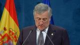 Antonio Tajani: «Hay algunos en Europa, populistas y nacionalistas, que gastan esfuerzos y recursos en separarnos»