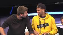 Piqué y Neymar, codo con codo en un torneo de póker en Barcelona