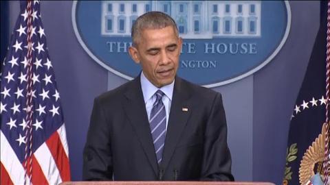 El presidente saliente de EE.UU., Barack Obama