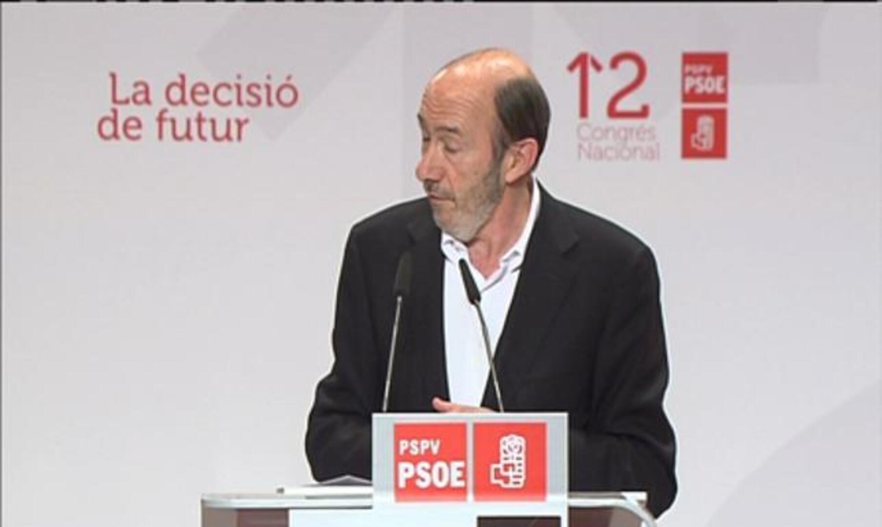 Los PGE y la reforma laboral, objetivos de la oposición de Rubalcaba tras las autonómicas