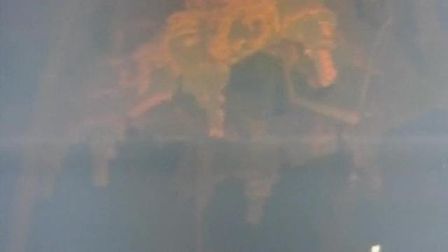 Base del reactor 3 de la central nuclear de Fukushima