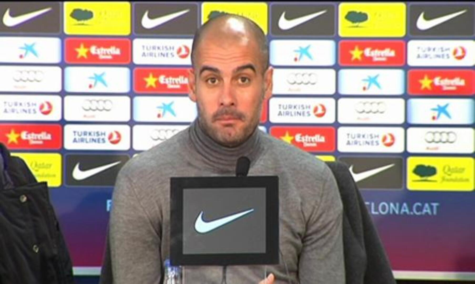 Guardiola: «¿Qué gano quejándome de los árbitros?»