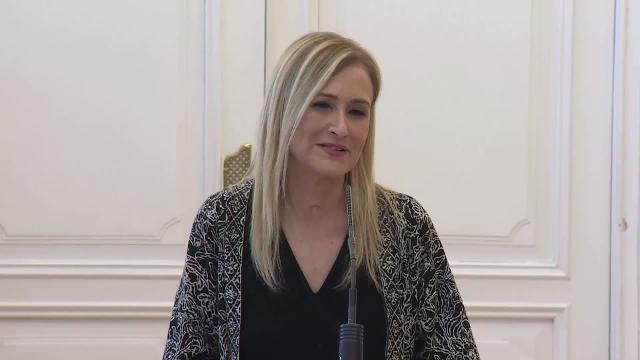Cristina Cifuentes, presidenta de la Comunidad de Madrid