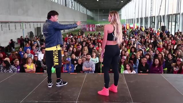 Águeda López, mujer de Luis Fonsi, una maestra de Zumba