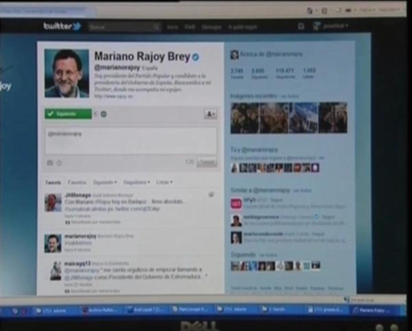 Récords de «tuits» en España en la campaña electoral