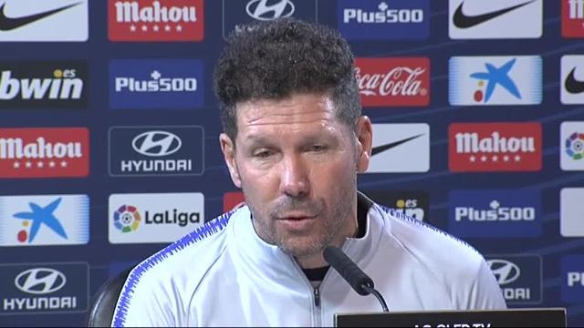 Simeone: &quot;A mí me pone ganar todos los partidos que me ponen por delante&quot;