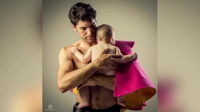 La imagen más emotiva de Cayetano Rivera con su hijo